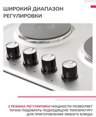 Детальное фото товара: SIMFER H60E04M011 электрическая поверхность