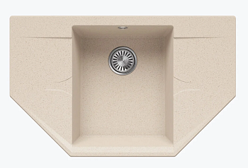 Фото товара: Polygran RIFF-800, мойка, мрамор, кремовый 327