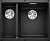Фото товара: Blanco Subline 340/160-U, мойка, гранит, черный (чаша справа)