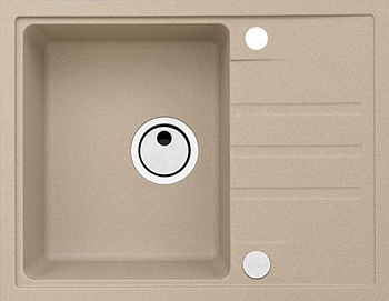 Фото товара: ALVEUS INTERMEZZO 30 GRANITAL BEIGE- G55, мойка, гранит, бежевый (в комплекте с сифоном 1117292)