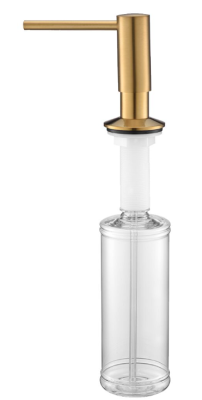 Paulmark DECUS, дозатор для моющего средства, брашированное золото