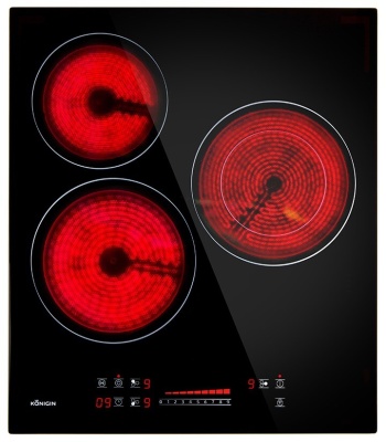 Детальное фото товара: Konigin Vega C453 SBK стеклокерамическая поверхность