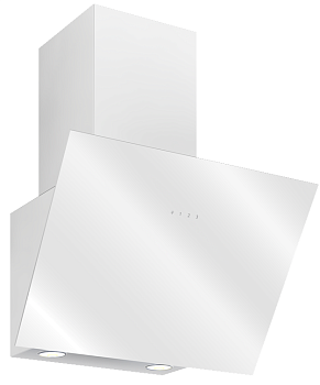 Фото товара: Elikor Антрацит 60П-650-Е3Д белый/белое стекло