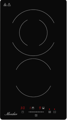 Детальное фото товара: Monsher MHE 3002 стеклокерамическая поверхность
