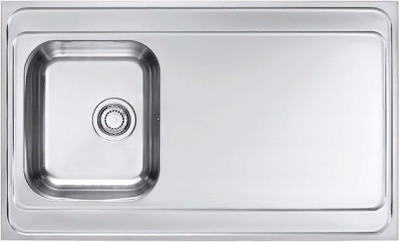 ALVEUS CLASSIC PRO 70 SAT-90, мойка, нержавеющая сталь сатин (в комплекте с сифоном 1130551)