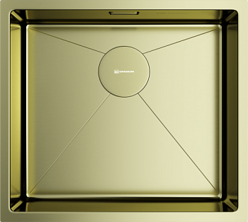 Фото товара: Omoikiri Taki 49-U/IF-LG, мойка, нержавеющая сталь/светлое золото 