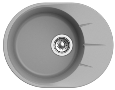 Ewigstein Rund R- 45F, мойка, гранит, серый металлик