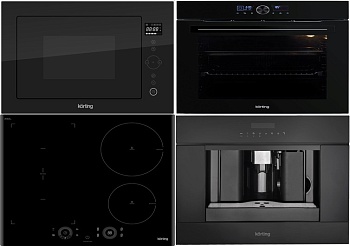 Фото товара: KORTING HIB 64750 B SMART + OKB 8731 CPGN + KMI 825 TGN + KCM 9200 BG