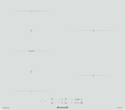 Детальное фото товара: Brandt BPI364DPW индукционная поверхность