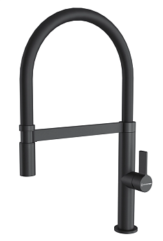 Фото товара: KUCHENSTERN TURM-E, смеситель, гранит, черный