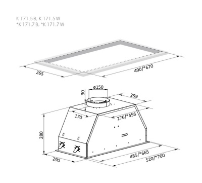 Схема встраивания
