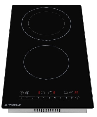 Детальное фото товара: Maunfeld EVCE292SDPBK стеклокерамическая поверхность
