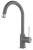 Детальное фото товара: Rivelato GARDA 1923502 grigio/cromo, смеситель, гранит, серый/хром