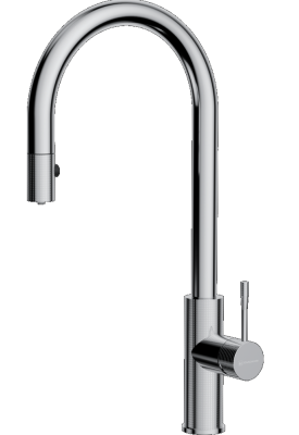 Фото товара: Omoikiri Asakawa-S C, смеситель, хром