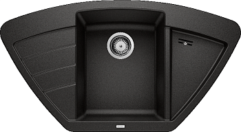 Фото товара: Blanco Zia 9E, мойка, гранит, черный