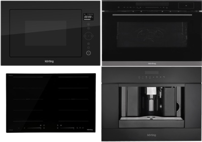 KORTING HIB 68900 B IMOVE + OKB 1350 S GNBX STEAM + KMI 825 TGN + KCM 9200 BG