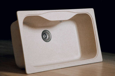 Omoikiri Maru 86-СH, мойка, гранит, шампань Детальное фото товара: Omoikiri Maru 86-СH, мойка, гранит, шампань