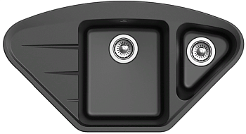 Фото товара: Ewigstein Wink W- 80KF, мойка, гранит, черный