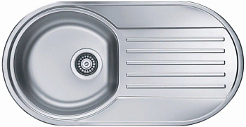 Фото товара: ALVEUS FORM 40 NAT-90, мойка, нержавеющая сталь (в комплекте с сифоном 1130550)