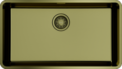Omoikiri Omi 73-U/I-LG Ultra, мойка, нержавеющая сталь, светлое золото
