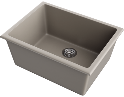Детальное фото товара: Omoikiri Okinoshima 61-U/I-CC, мойка, керамика, cappuccino coffee