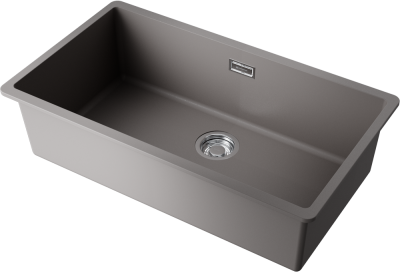 Детальное фото товара: Omoikiri Kata 74-U-GR, мойка, гранит, leningrad grey