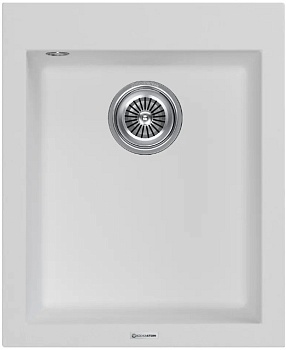 Фото товара: KUCHENSTERN OBEN 45, мойка, гранит, белый