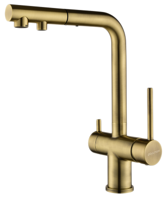 Paulmark SERPENTINE, смеситель, бронза