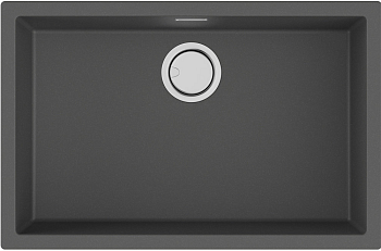 Фото товара: Omoikiri Yamakawa 75T-U/I-PL, мойка, гранит, платина