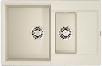 Фото товара: Omoikiri Daisen 78-2T-EV, мойка, гранит, эверест