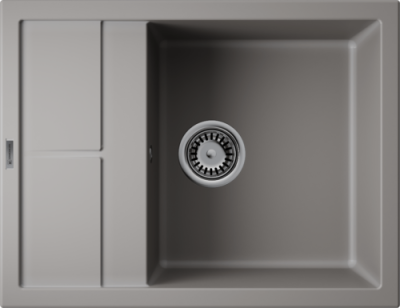 Детальное фото товара: Omoikiri Sumi 65A-GR, мойка, керамика, leningrad grey