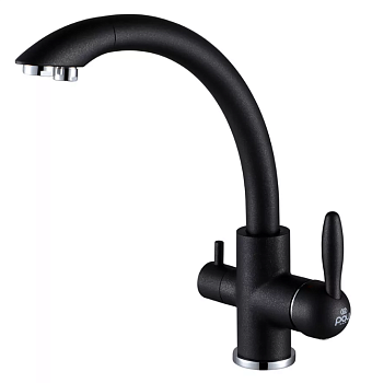 Фото товара: Paulmark ESSEN, смеситель, черный