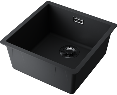 Детальное фото товара: Omoikiri Yamakawa 45-Integra-GB, мойка, керамика, графит
