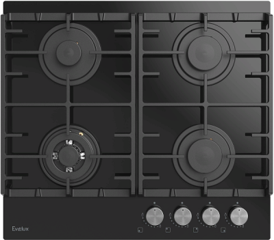 Evelux HEG 650 BG Фото товара: Evelux HEG 650 BG газовая поверхность