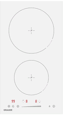 Graude IK 30.1 W Фото товара: Graude IK 30.1 W индукционная поверхность