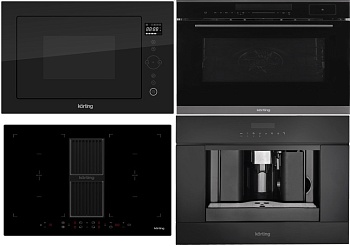 Фото товара: KORTING HIBH 68980 NB + OKB 1350 S GNBX STEAM + KMI 825 TGN + KCM 9200 BG