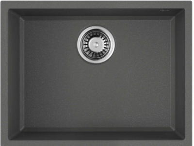 Детальное фото товара: Omoikiri Tedori 54-U-PL, мойка, гранит, платина