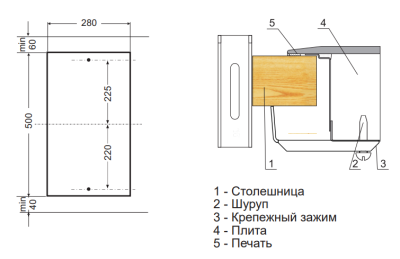 Схема встраивания