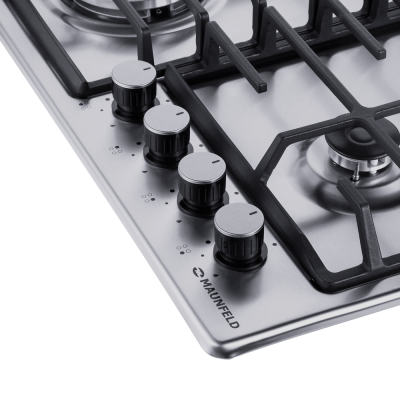 Maunfeld EGHS.64.63CS/G Детальное фото товара: Maunfeld EGHS.64.63CS/G газовая поверхность