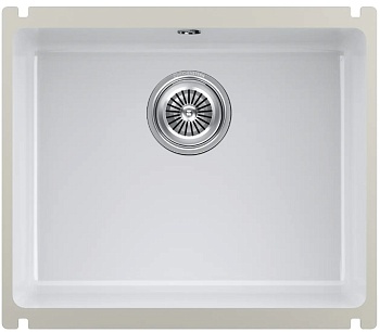 Фото товара: KUCHENSTERN SUBKERAM 60, мойка, керамика, кристальный белый