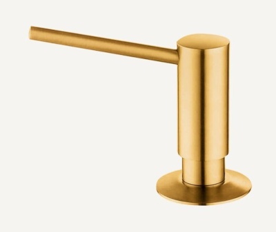 Детальное фото товара: Falmec диспенсер для жидкого мыла, 250 мл. золото