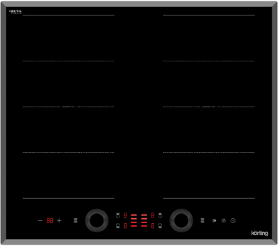 Детальное фото товара: Korting HIB 68700 B Quadro индукционная поверхность