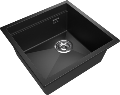Детальное фото товара: Rivelato LINO LN-454-R antracite, мойка, гранит, антрацит