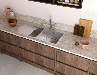 Детальное фото товара: Omoikiri Akisame 100-2-IN-R, мойка, нержавеющая сталь, чаша справа