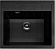 Фото товара: GranFest QUADRO GF-Q-561, мойка, мрамор, черный