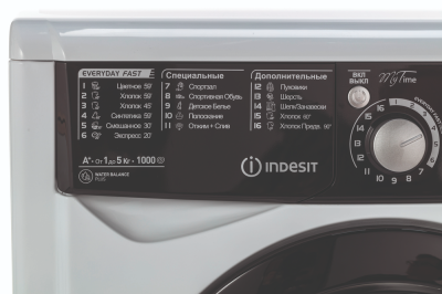 Детальное фото товара: Indesit EWSD 51031 BK CIS