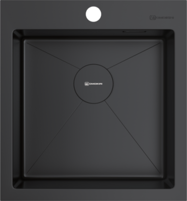 Omoikiri Akisame 46-GB, мойка, нержавеющая сталь/графит