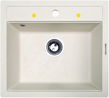 Zigmund & Shtain PLATZ 560, мойка, каменная соль   Фото товара: Zigmund & Shtain PLATZ 560, мойка, каменная соль