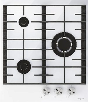Фото товара: Krona HAGEL 45 WH W газовая поверхность