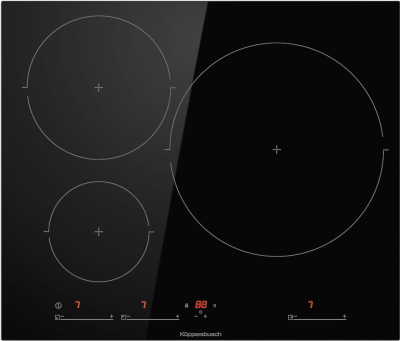 Kuppersbusch KI 6343.0 SR Фото товара: Kuppersbusch KI 6343.0 SR индукционная поверхность